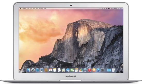 Apple MacBook Air MJVE2LL/A - best 2 in 1 laptops under 1000 