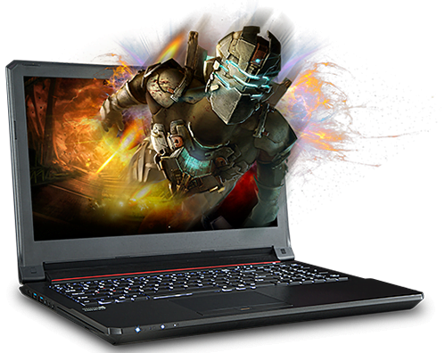 SAGER NP7258 15.6-inch Gaming Laptop