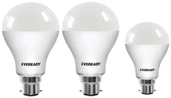 Eveready Base B22 14W Pack of 2 + 9W LED Bulbs 