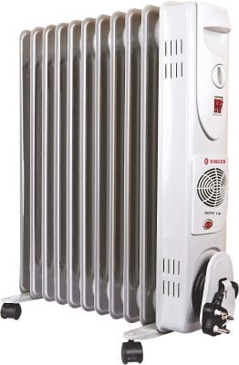 Singer OFR 11 FINS 2900 Watts Oil Filled Radiator Room Heater