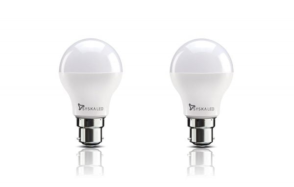 Syska B22 9-Watt LED Bulb