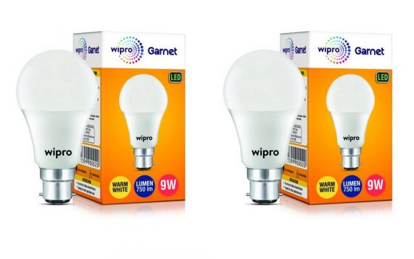 Wipro Garnet N90002 Base B22 9-Watt LED Bulb 