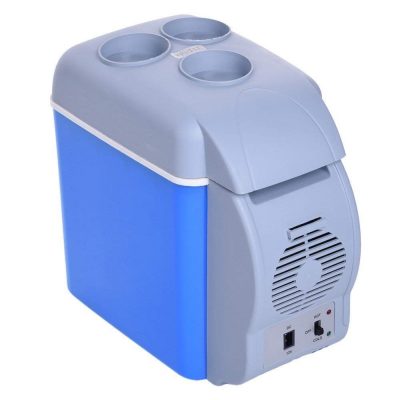MK 12V 7.5L Portable Mini Warming and Cooling Vehicle Refrigerator Freezer 