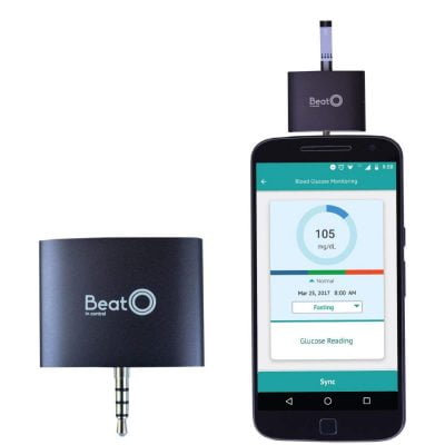Beato Smartphone Glucometer with 20 strips