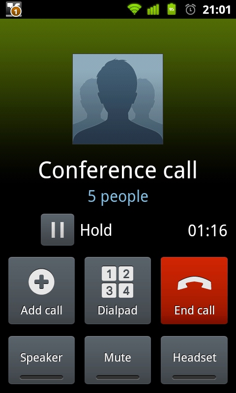 Conference Call on Android Phones