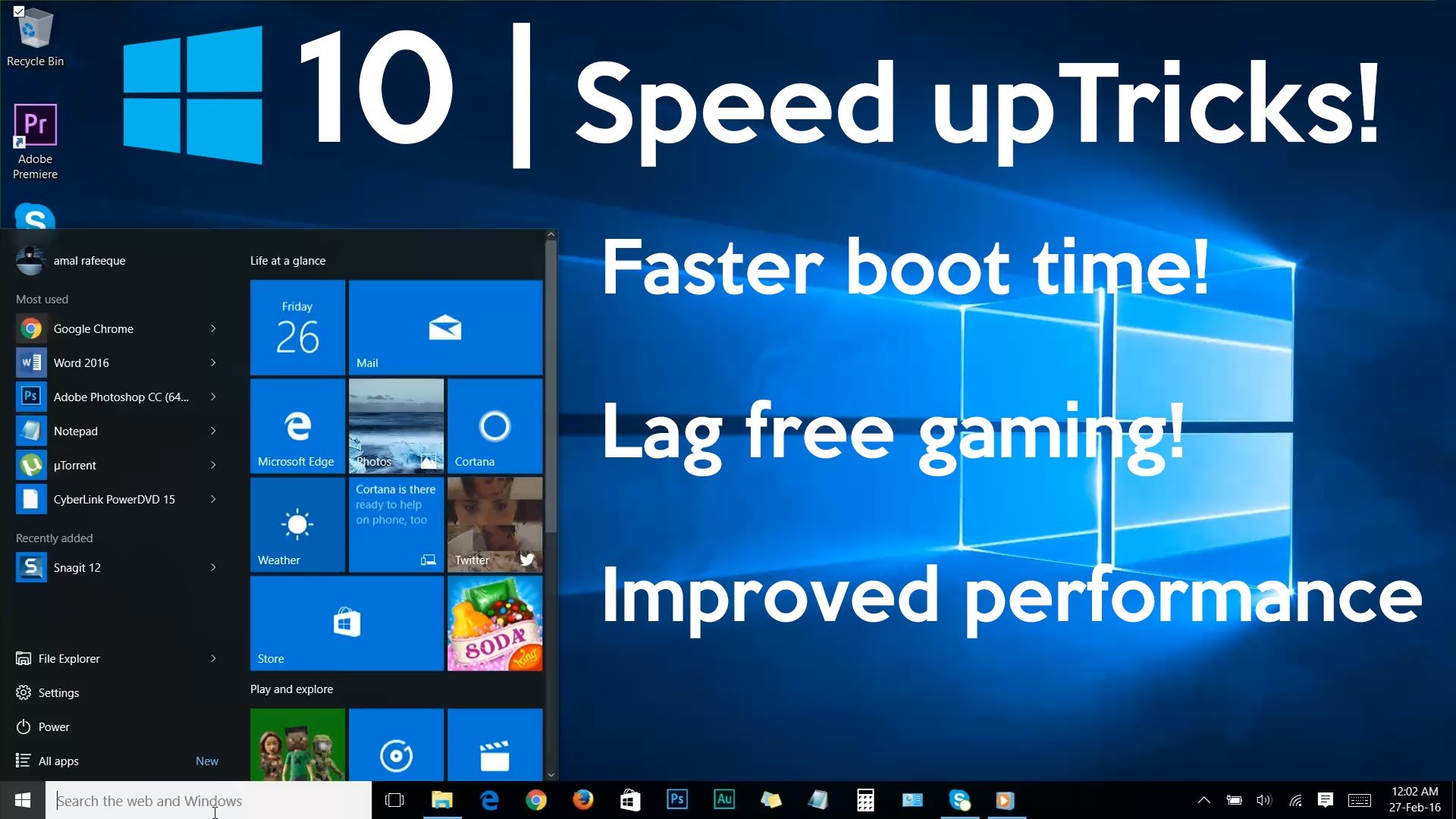 Windows 10 boots faster