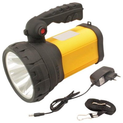 3Mode 10W Rechargeable LED Waterproof Flashlight Large Long range powerful Torch