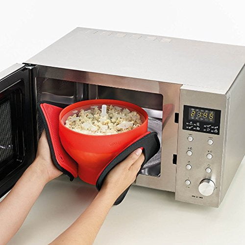 Generic Microwaveable Food Grade Popcorn Maker Bowl Microwave Safe New Kitchen Bakingware DIY Popcorn Bucket