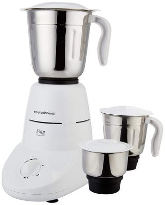 Morphy Richards Elite Essentials 500-Watt Mixer Grinder (White)