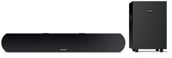 Philips HTL1032 2.1 Channel Bluetooth Soundbar Speakers with Subwoofer