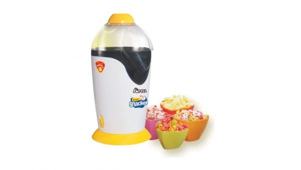 Softel Food Grade Plastic Smart Snack Maker and Popcorn Maker White And Yellow by Shopping Tadka
