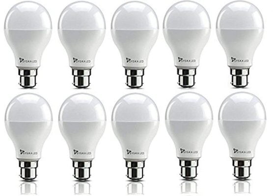 Syska SRL Base B22 9-Watt LED Bulb