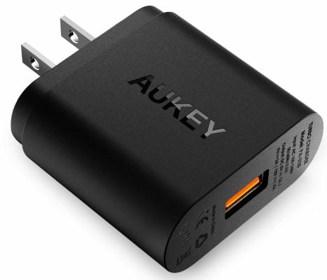 Aukey Quick 2.0 18W USB Fast Turbo Charger