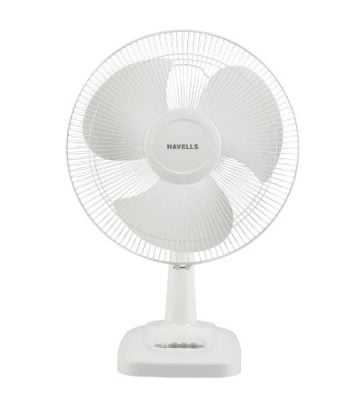 Havells Velocity Neo HS Table Fan (White)