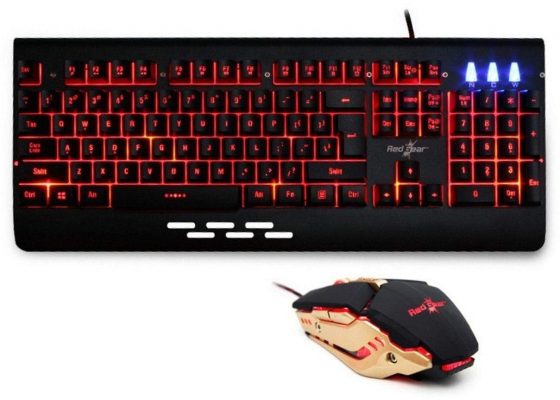 Redgear Gaming Keyboard and Mouse Combo
