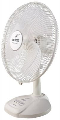 Usha Maxx Air Table Fan (White)
