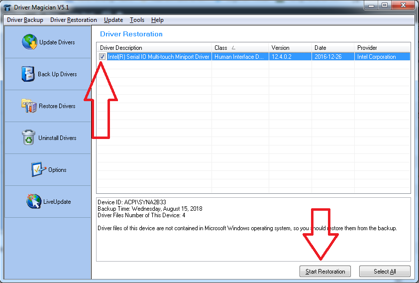 ideapad touchpad driver installation 3