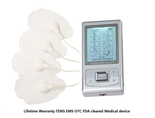 silver: FDA Cleared HealthmateForever TENS unit NK10GL 