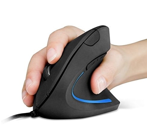 Anker Vertical Ergonomic Optical USB Wired Mouse