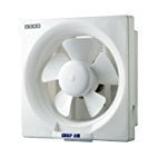 Exhaust fan with automatic shutter