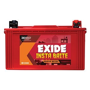Exide INSTA BRITE 1500 Inverter Battery