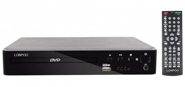 LONPOO 2.0CH Compact HD DVD Player