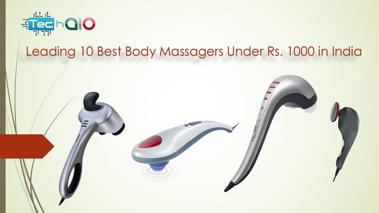 Leading 10 Best Body Massagers Under Rs. 1000 in India