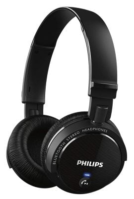 Philips SHB5500BK Wireless Bluetooth Headphones