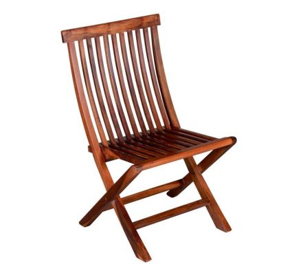 SANTOSHA DECOR Sheesham Wood Pre-Assemble Comfortable Folding Chair