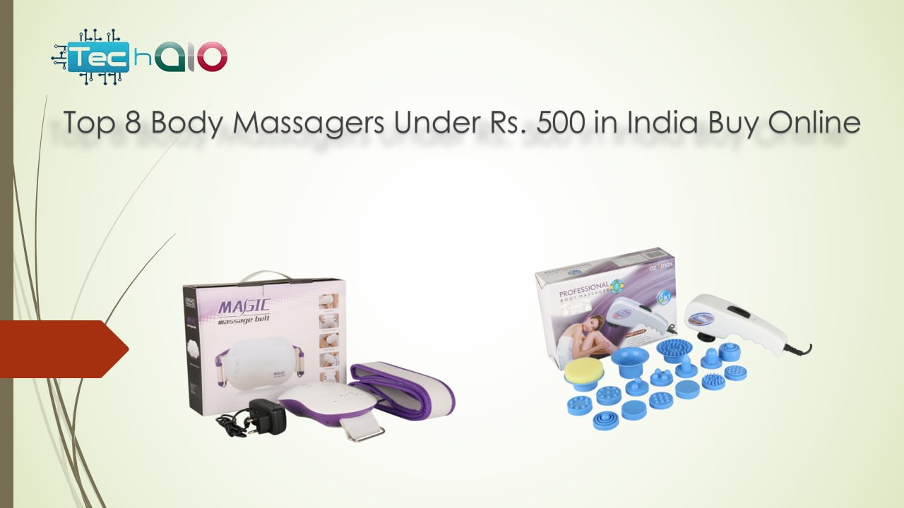 Top 8 Body Massagers Under Rs. 500 in India Buy Online