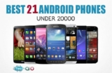 Best 21 Android Phones Under 20000